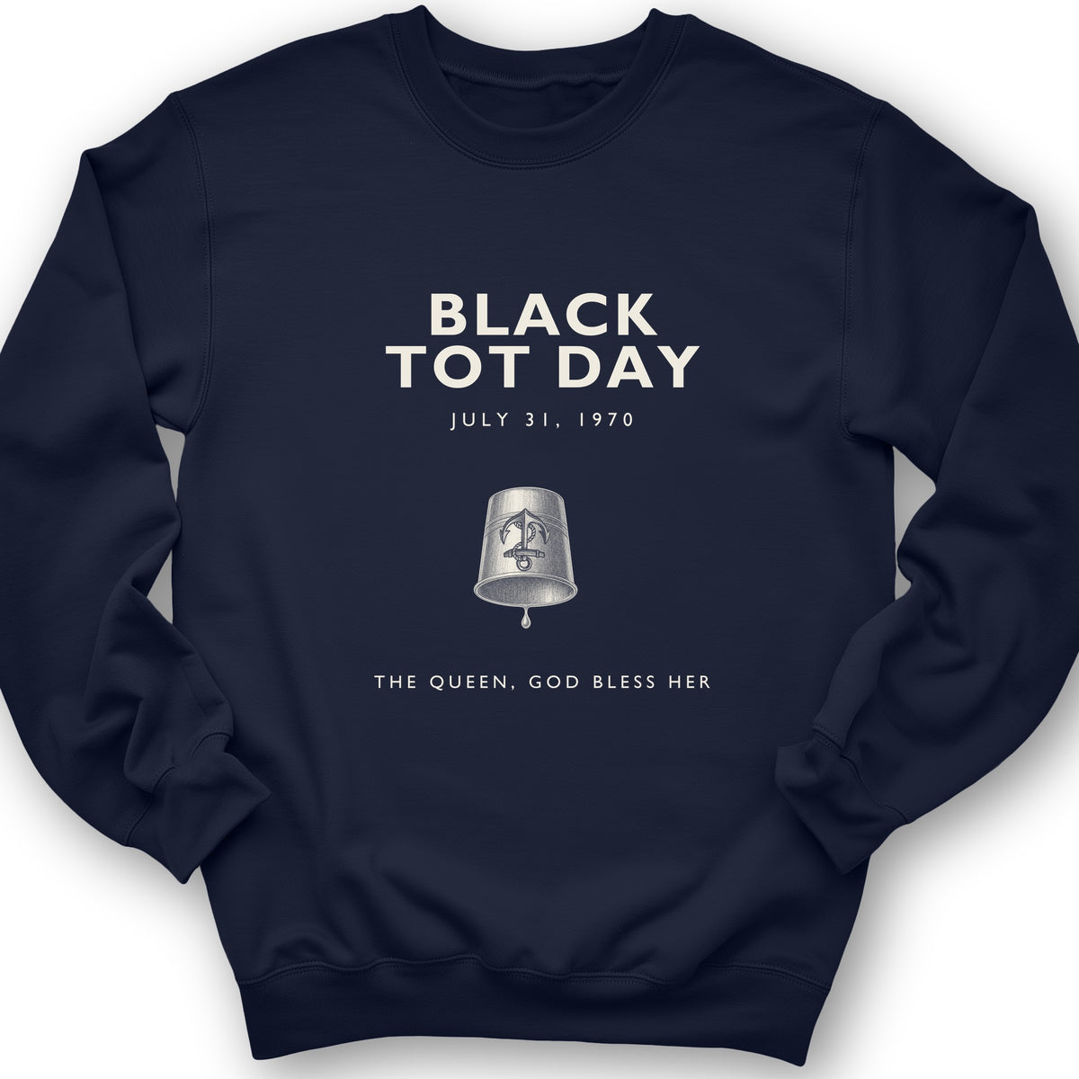 Black Tot Day Sweatshirt