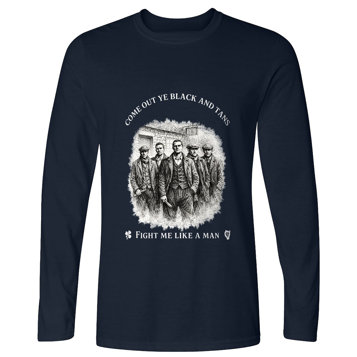 Black and Tans Long Sleeve T-Shirt