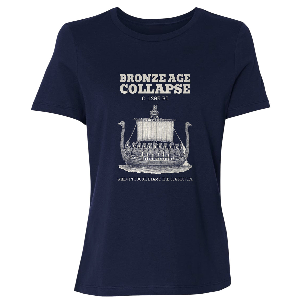 Blame The Sea Peoples Women's T-Shirt