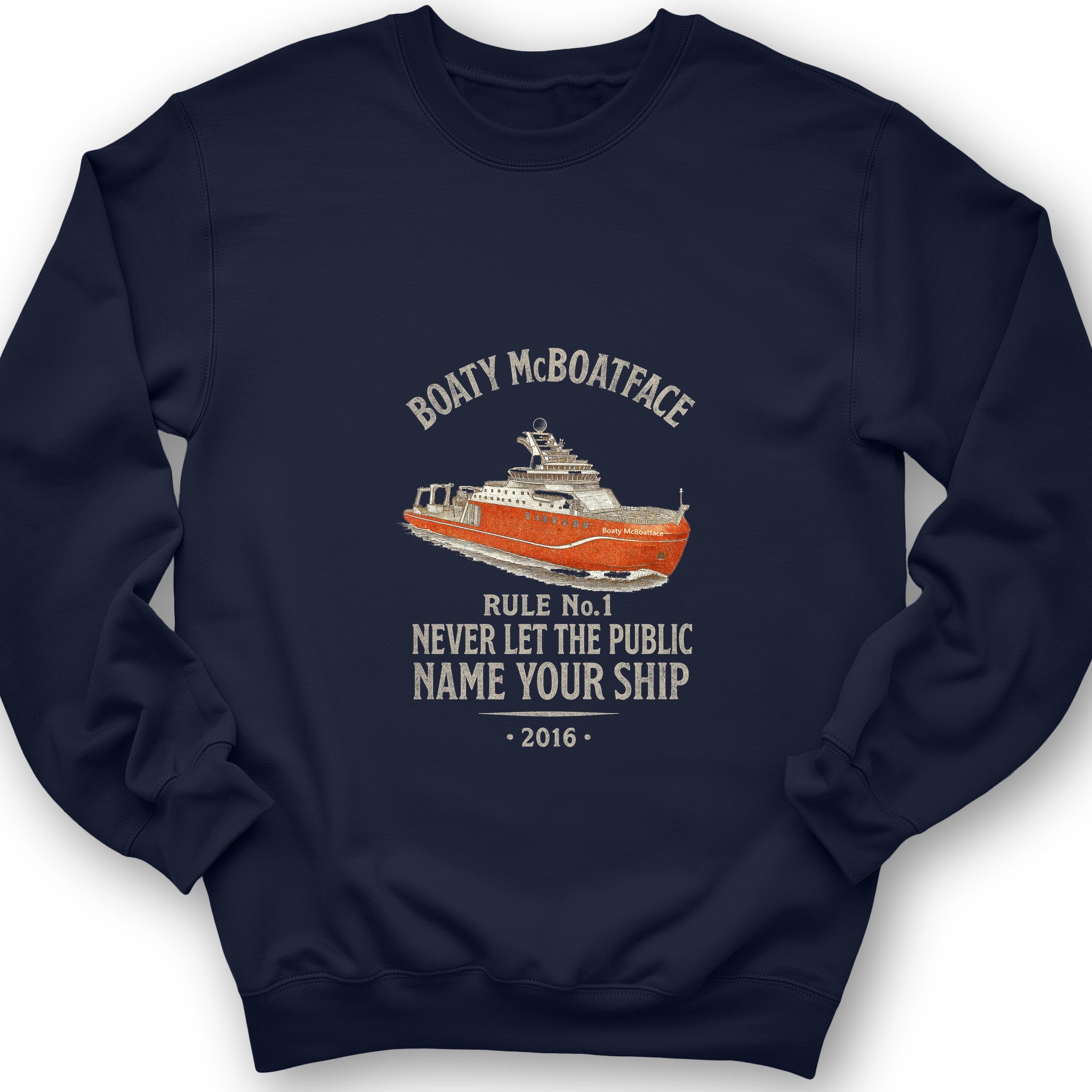 Boaty McBoatface Sweatshirt