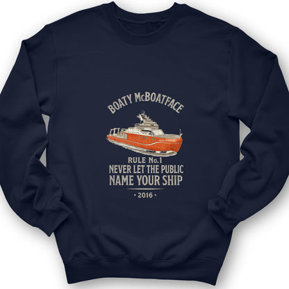 Boaty McBoatface Sweatshirt