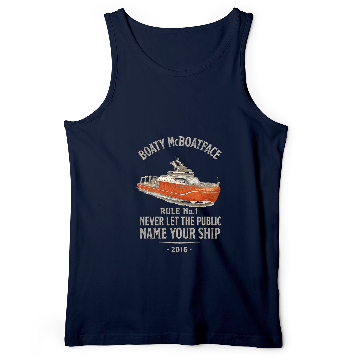 Boaty McBoatface Tank Top