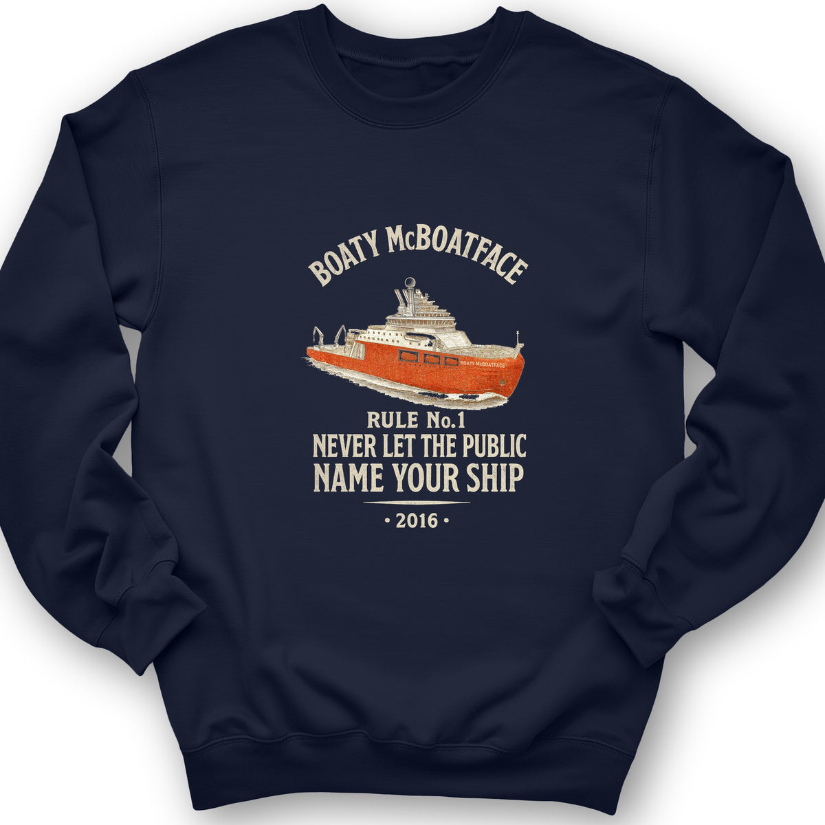 Boaty McBoatface Crewneck