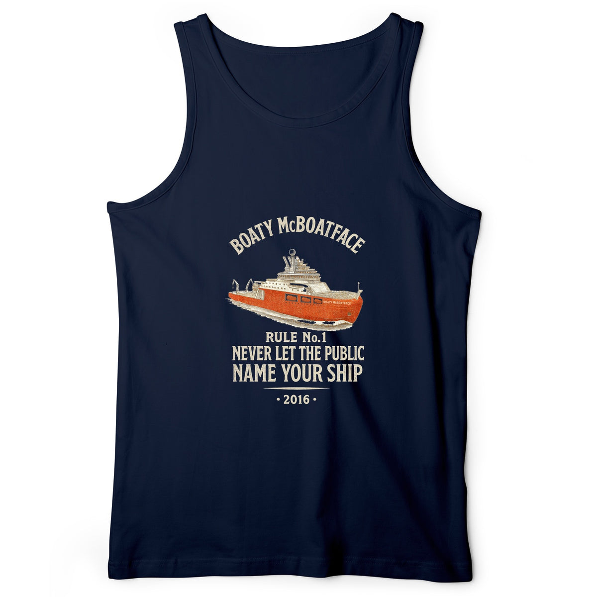 Boaty McBoatface Tank Top