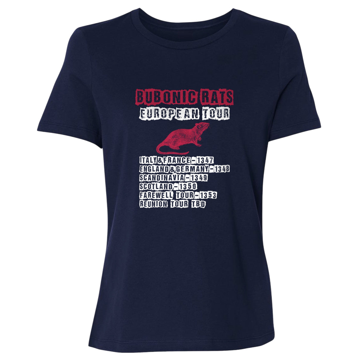 Bubonic Rats European Tour Women's T-Shirt