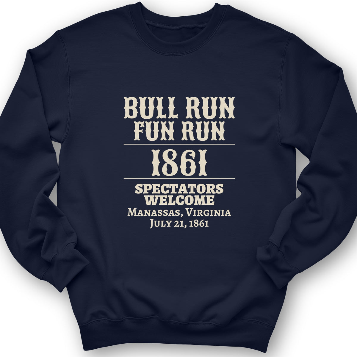 Bull Run Fun Run 1861 Crewneck