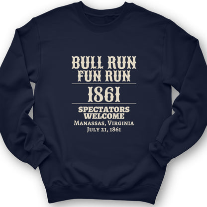 Bull Run Fun Run 1861 Crewneck