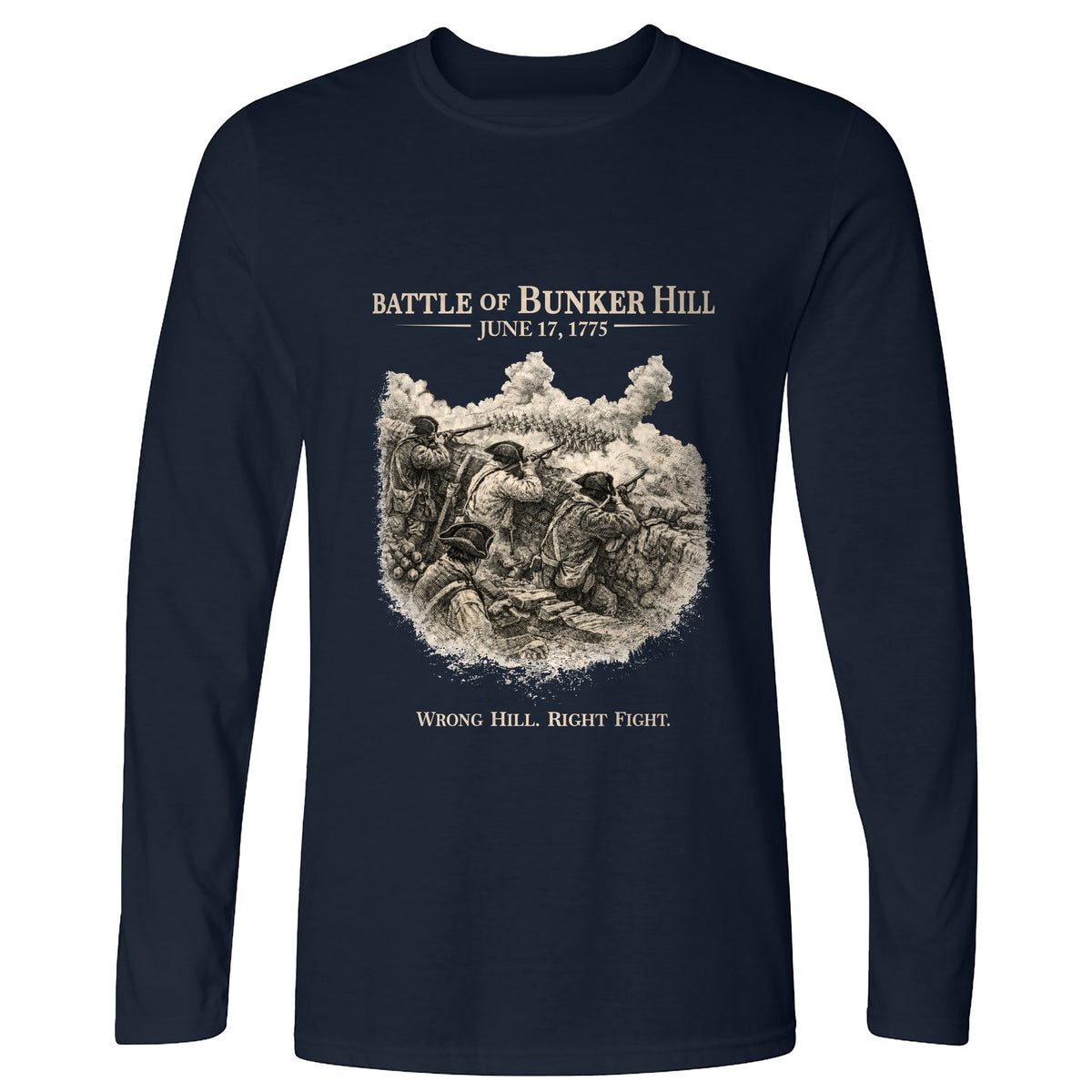 Bunker Hill Long Sleeve T-Shirt