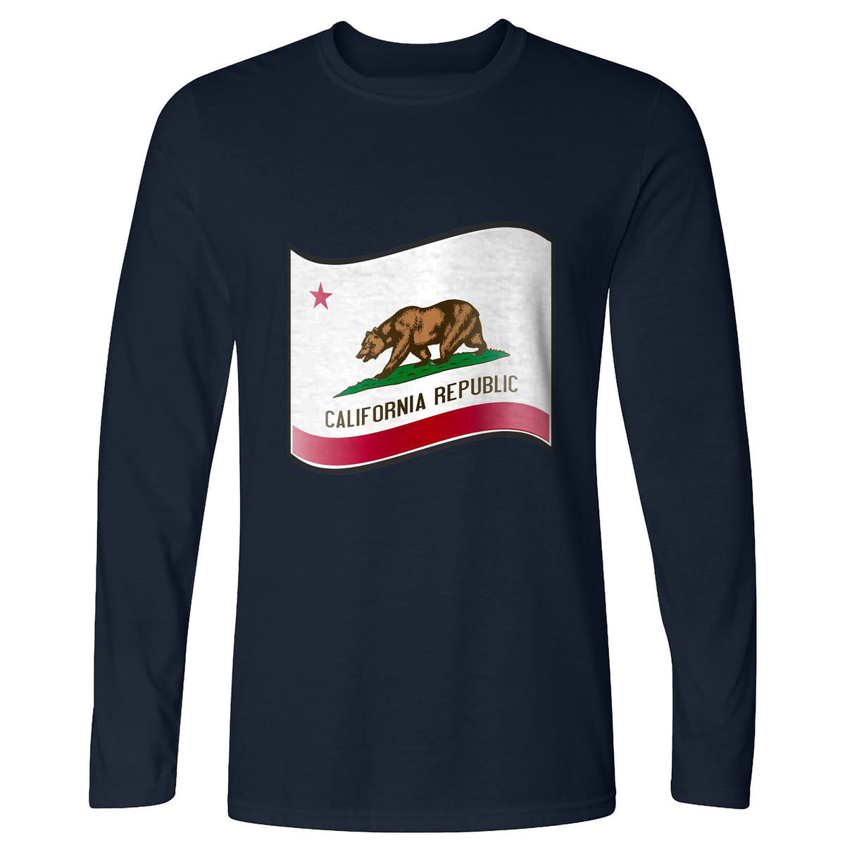 California Republic Long Sleeve T-Shirt