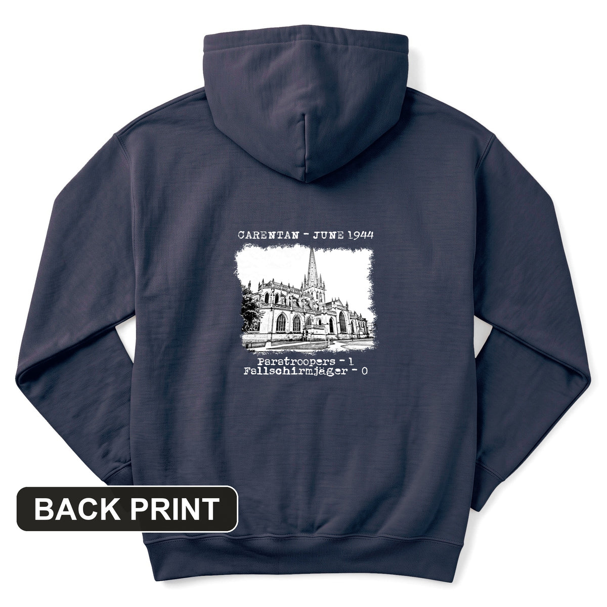 Carentan Back Print Hoodie