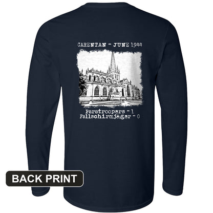 Carentan Back Print Long Sleeve T-Shirt