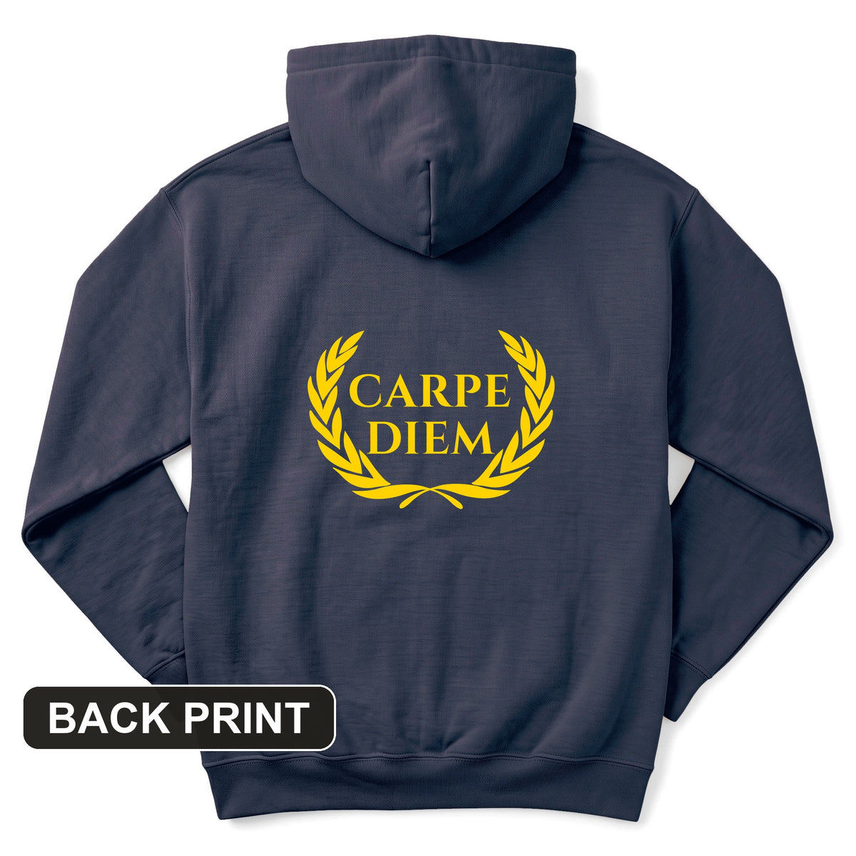 Carpe Diem Back Print Hoodie