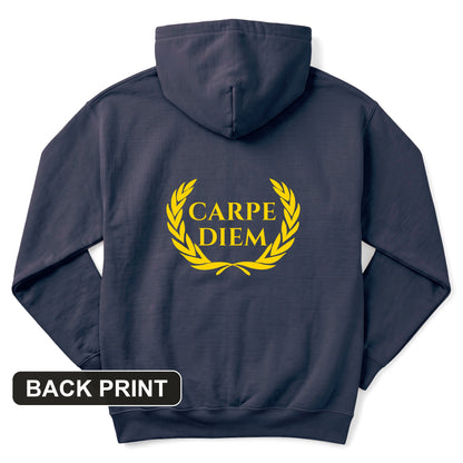Carpe Diem Back Print Hoodie