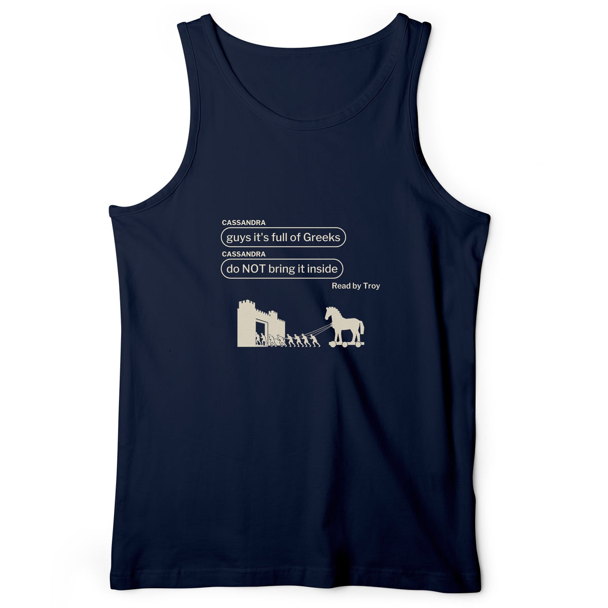 Cassandra Left On Read Tank Top