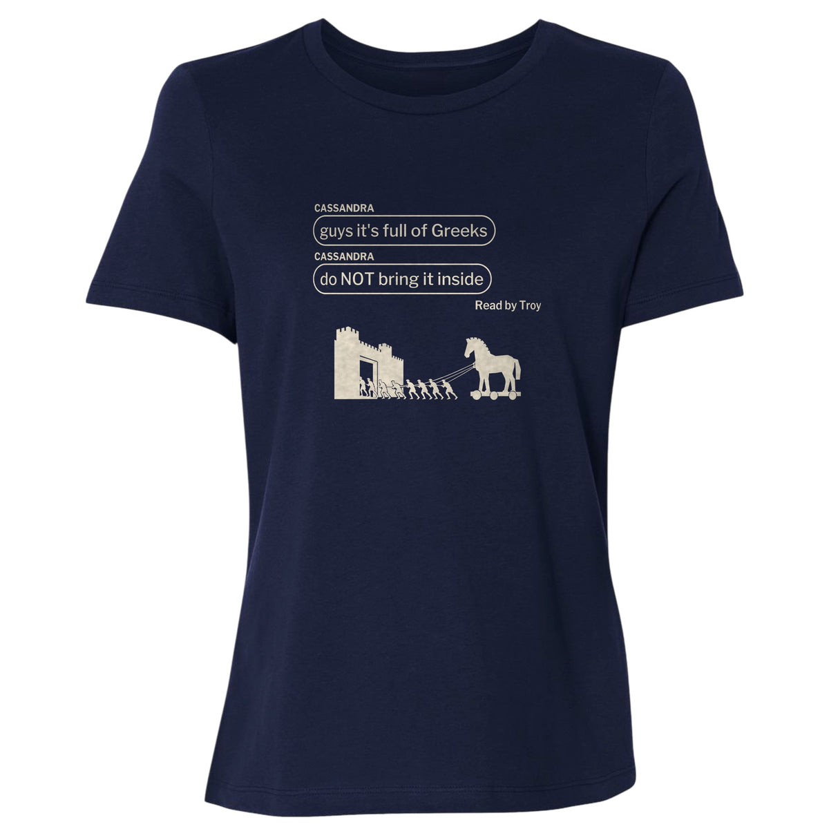 Cassandra Left On Read Women's T-Shirt
