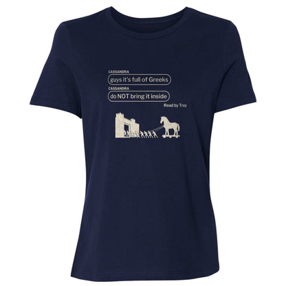 Cassandra Left On Read Women's T-Shirt