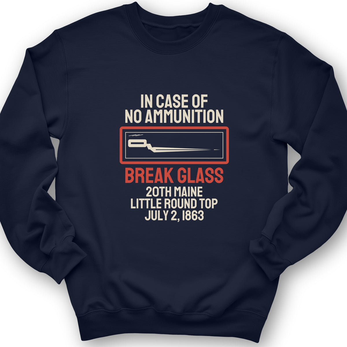 Chamberlain Break Glass Little Round Top Crewneck