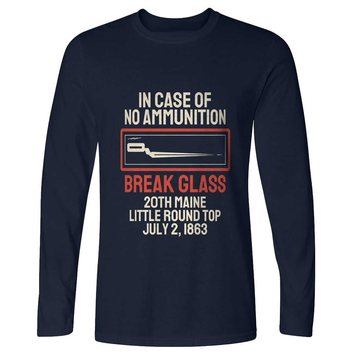 Chamberlain Break Glass Little Round Top Long Sleeve T-Shirt