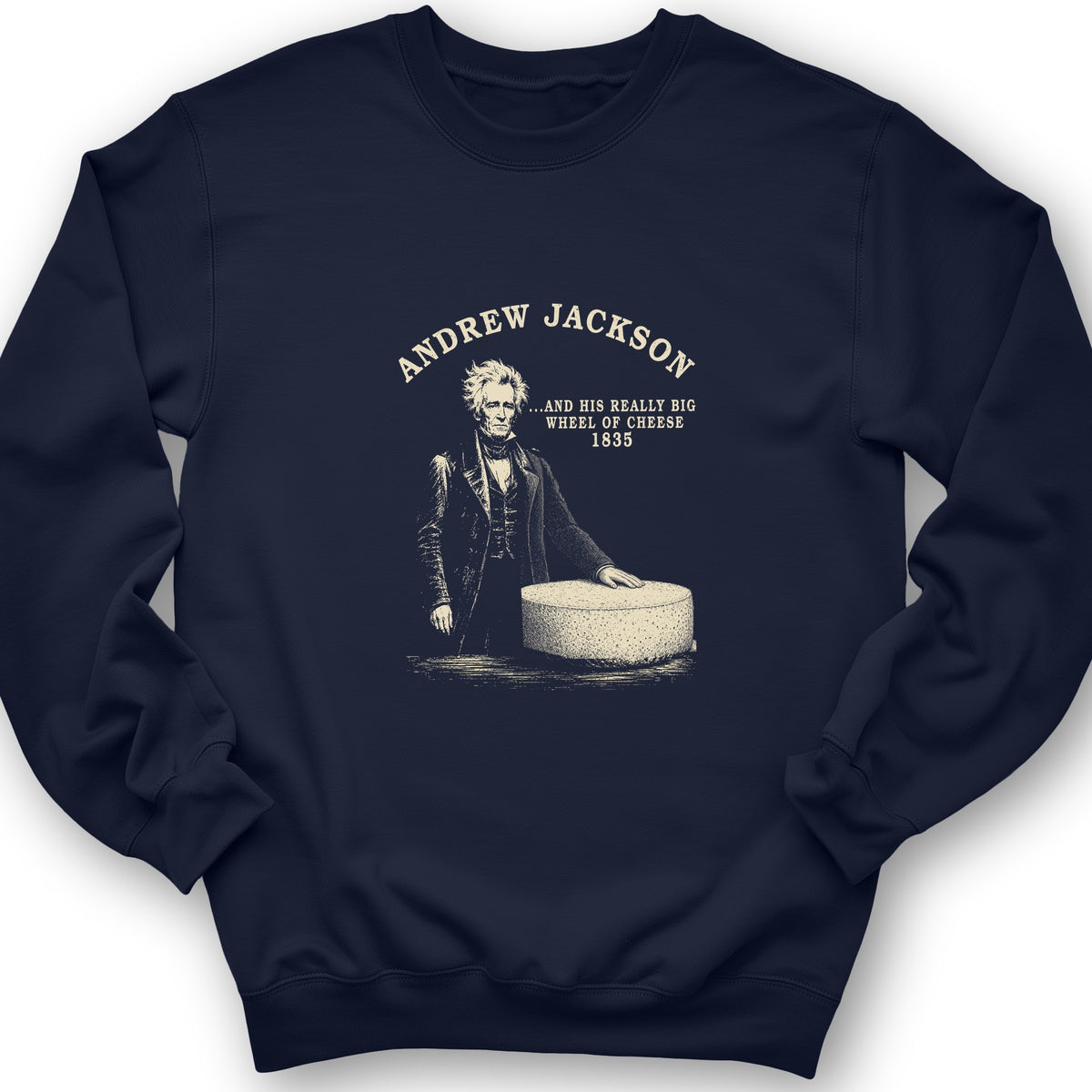Cheese Wheel Crewneck