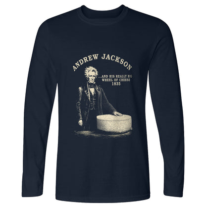Cheese Wheel Long Sleeve T-Shirt