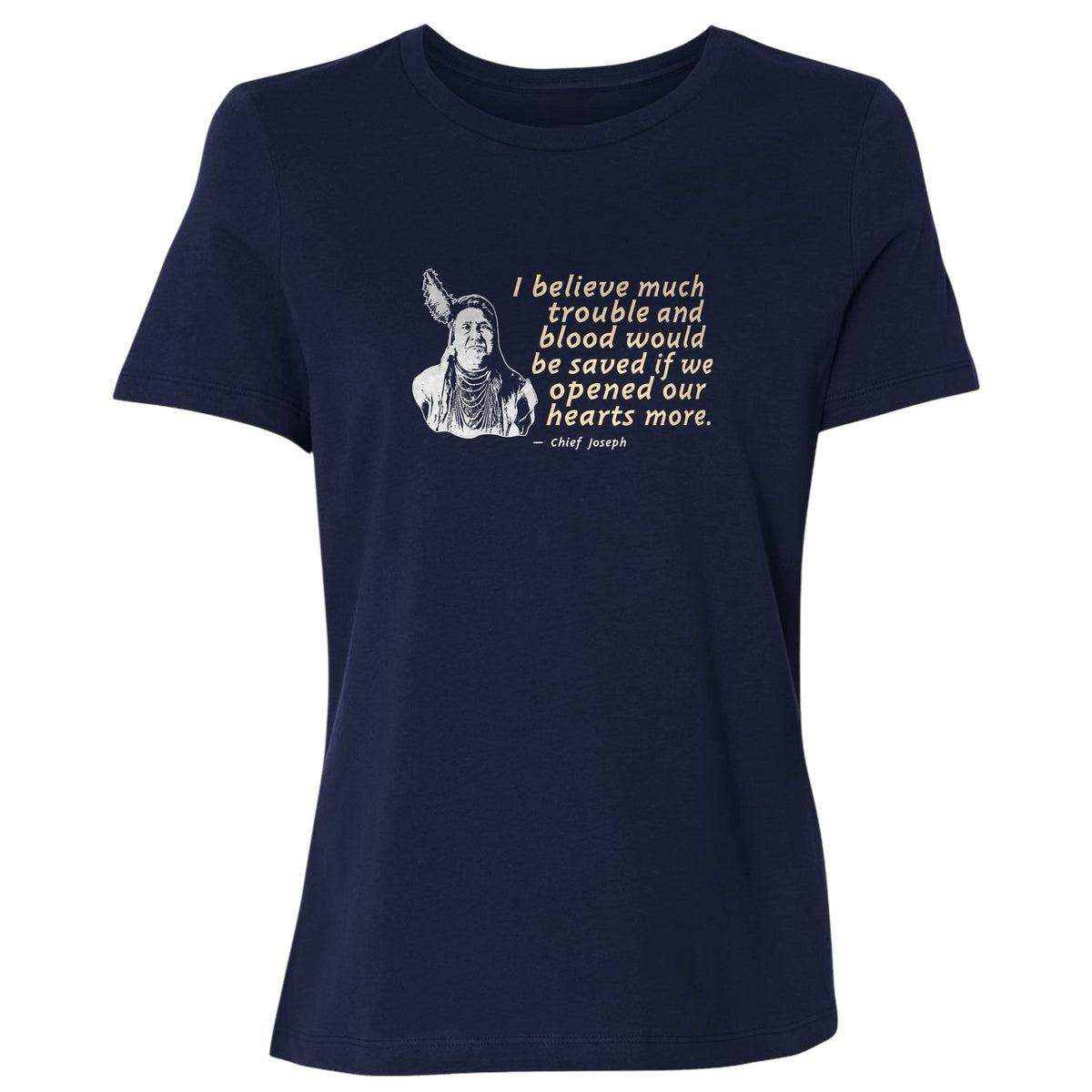 Chief Joseph Open Hearts Women's T-Shirt