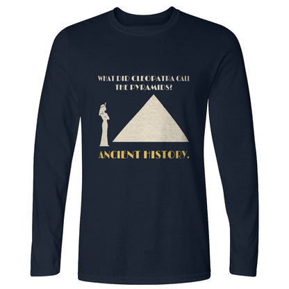 Cleopatra Ancient History Long Sleeve T-Shirt