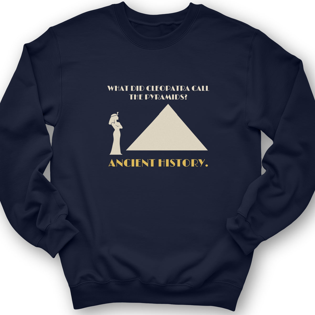 Cleopatra Ancient History Crewneck