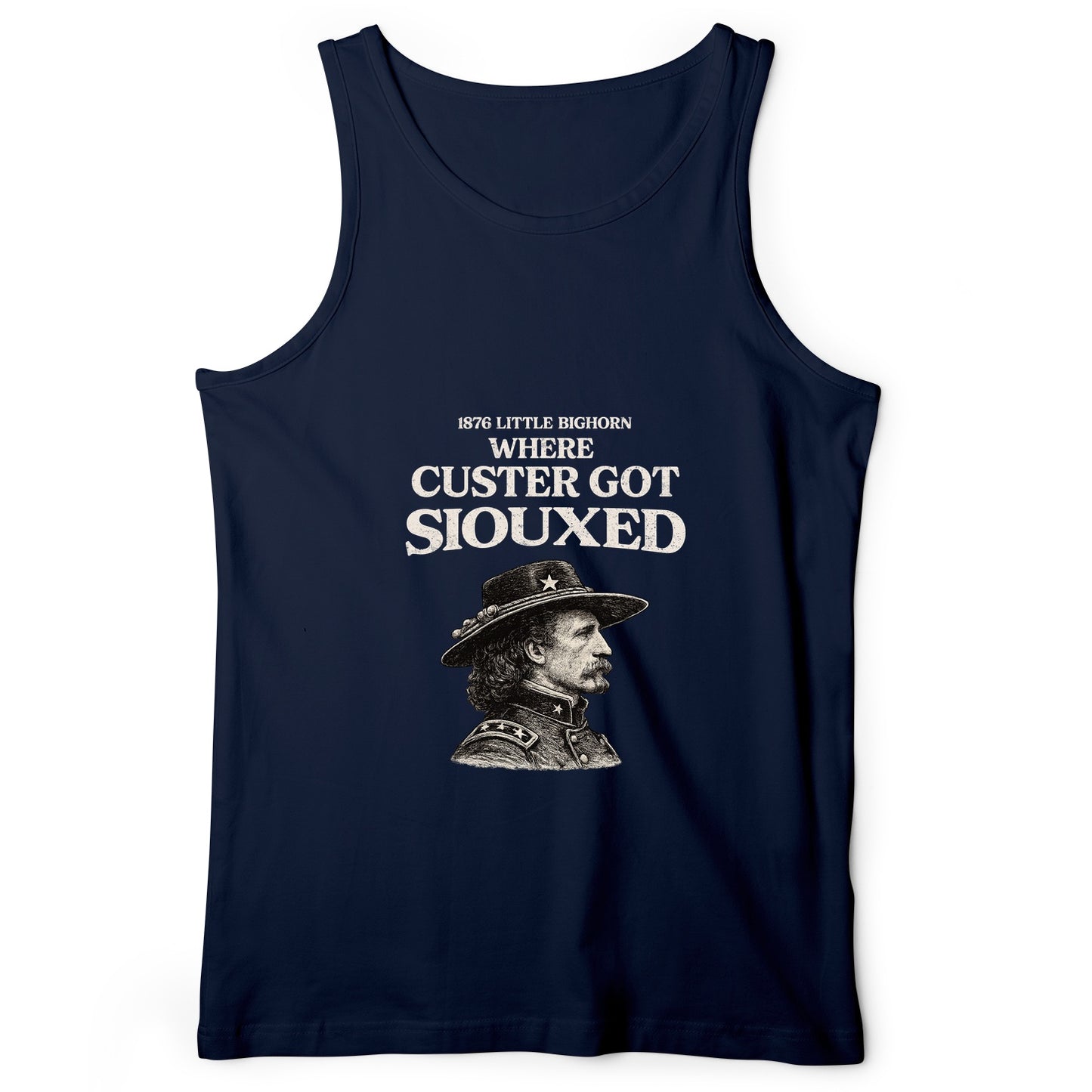 Custer Got Siouxed Tank Top