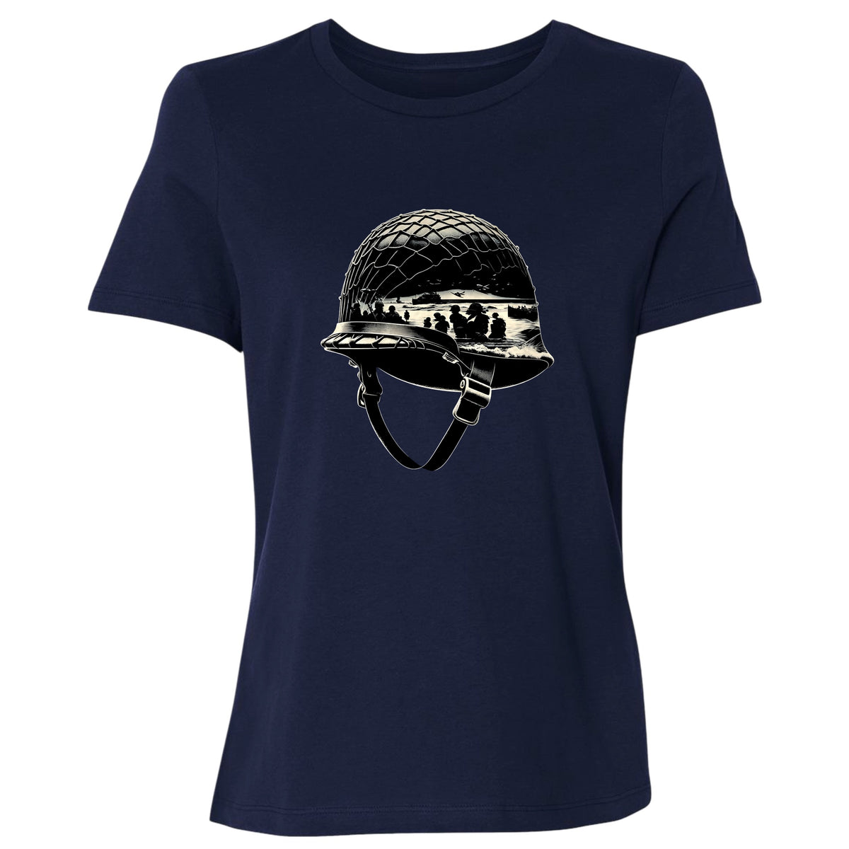 D-Day Helmet Women's T-Shirt