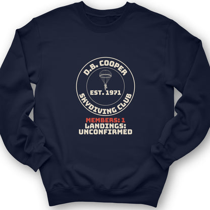 DB Cooper Skydiving Club Crewneck