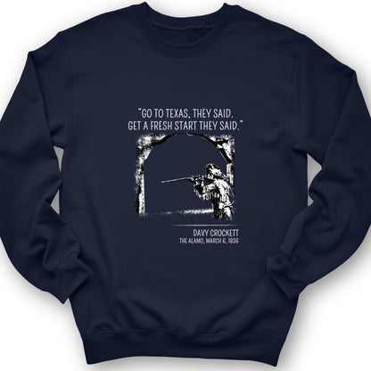 Davy Crockett Crewneck
