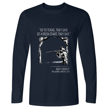 Davy Crockett Long Sleeve T-Shirt