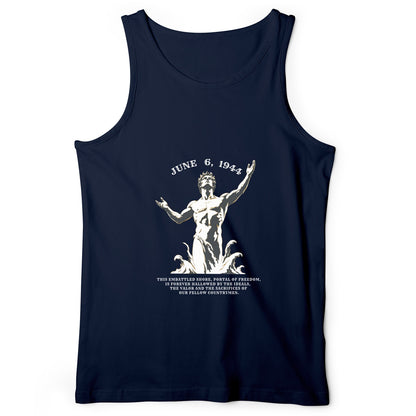 Dday Statue Tank Top
