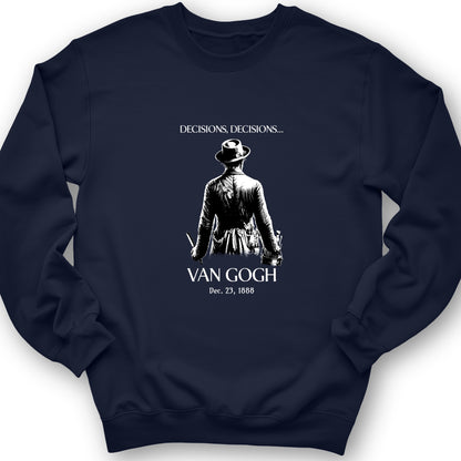 Decisions Van Gogh Crewneck