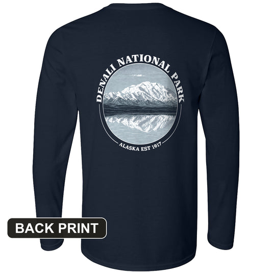 Denali Back Print Long Sleeve T-Shirt