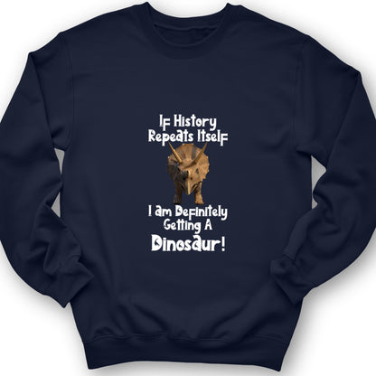 Dinosaur Crewneck