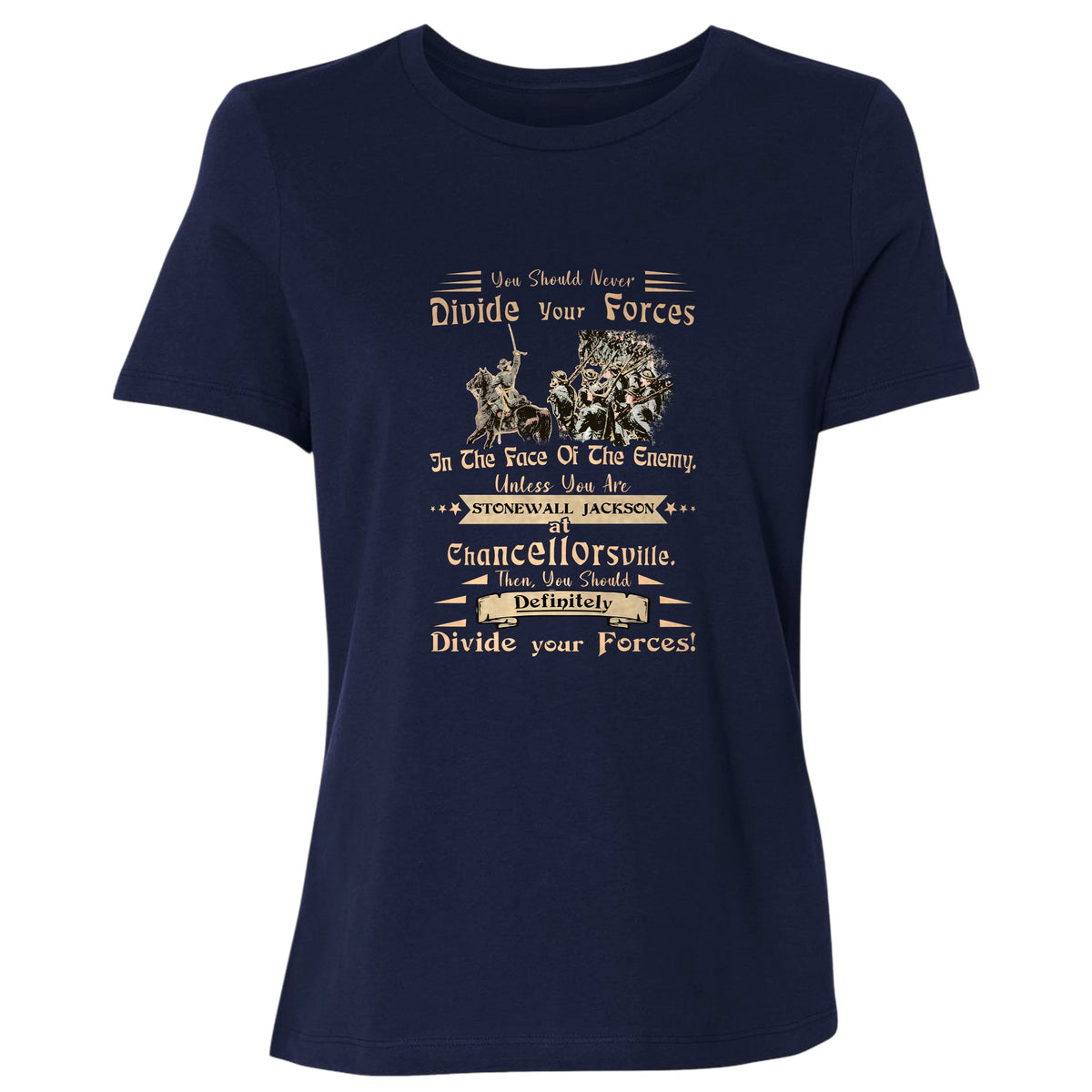 Dividing Forces Women's T-Shirt