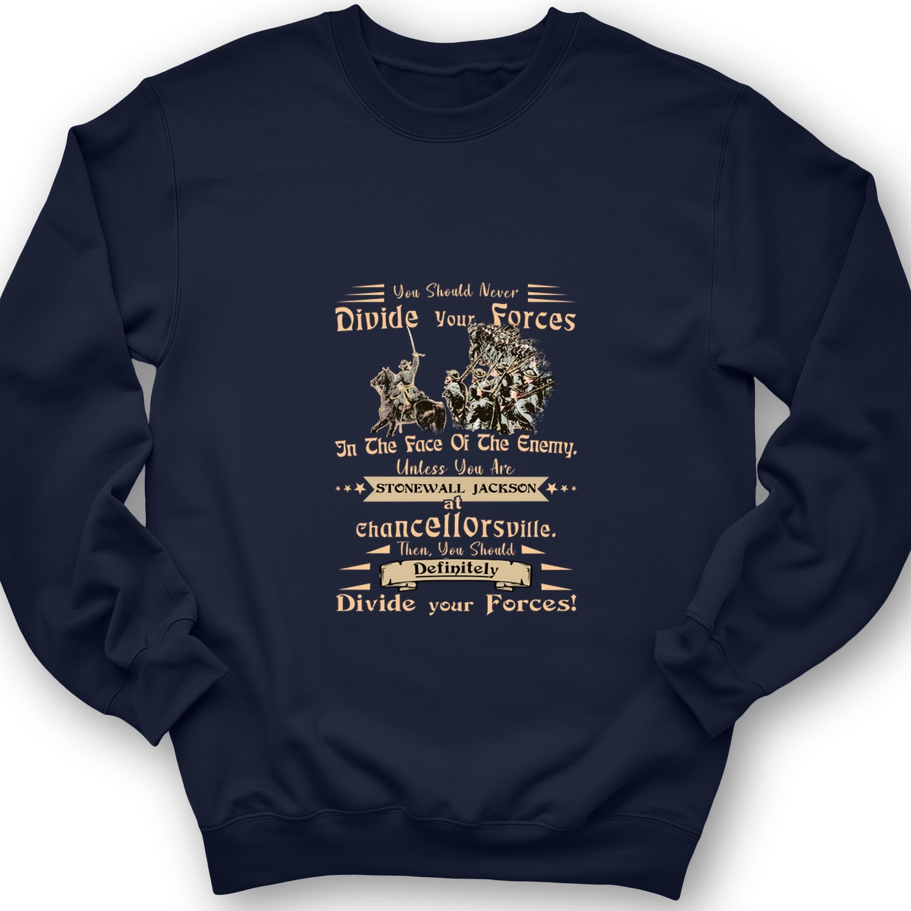 Dividing Forces Crewneck