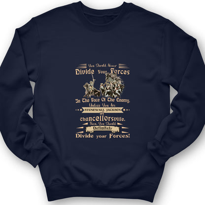 Dividing Forces Crewneck