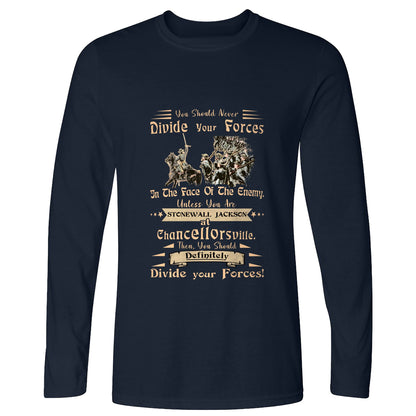 Dividing Forces Long Sleeve T-Shirt