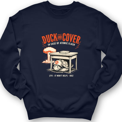 Duck And Cover Crewneck