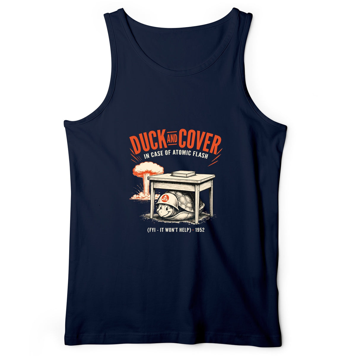 Duck And Cover Tank Top
