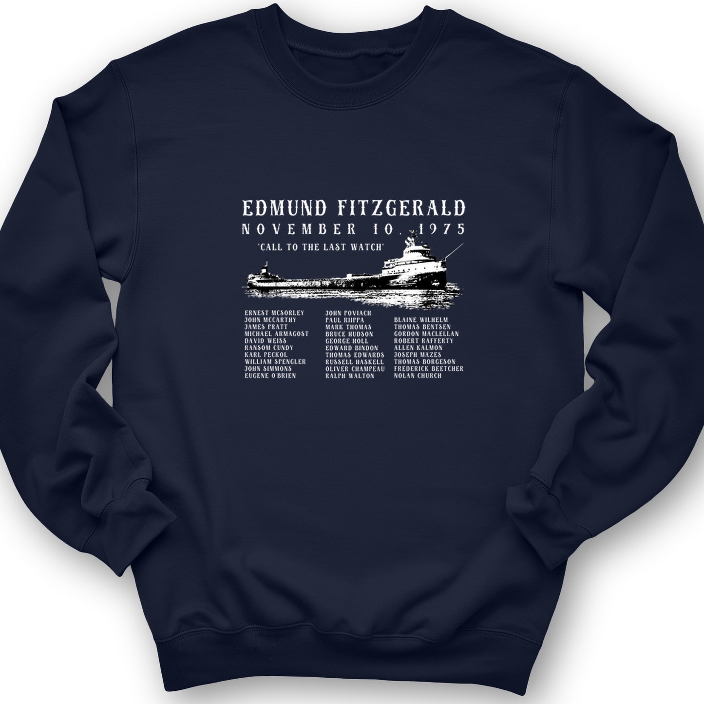 Edmund Fitzgerald Crewneck
