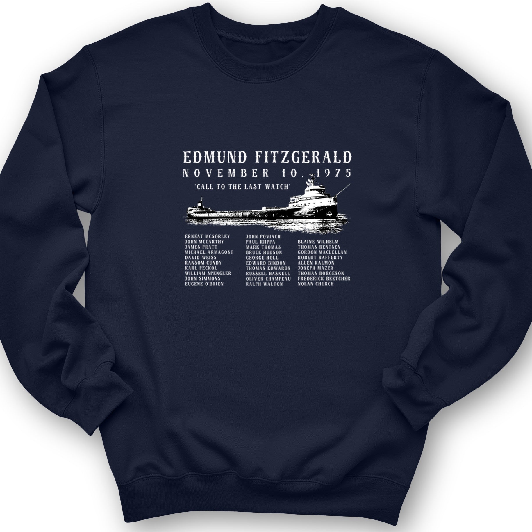 Edmund Fitzgerald Crewneck