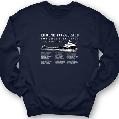Edmund Fitzgerald Crewneck