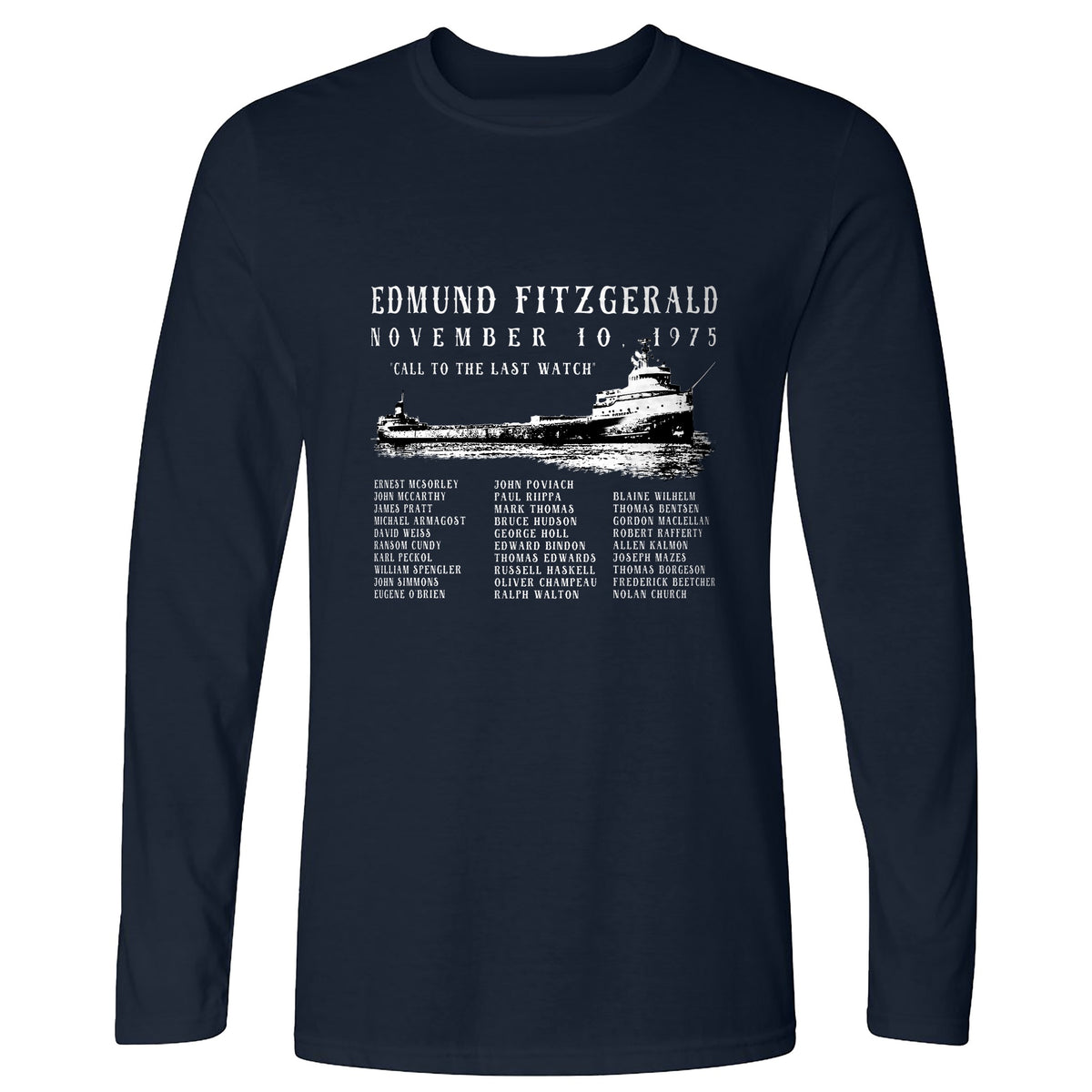 Edmund Fitzgerald Long Sleeve T-Shirt