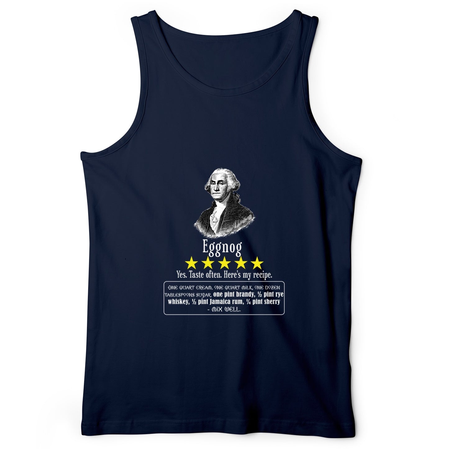 Eggnog George Washington Tank