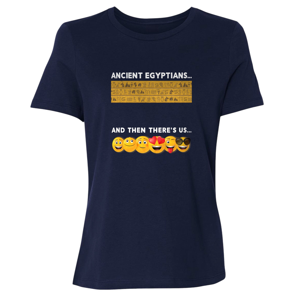 Egyptian Emoticons Women's T-Shirt