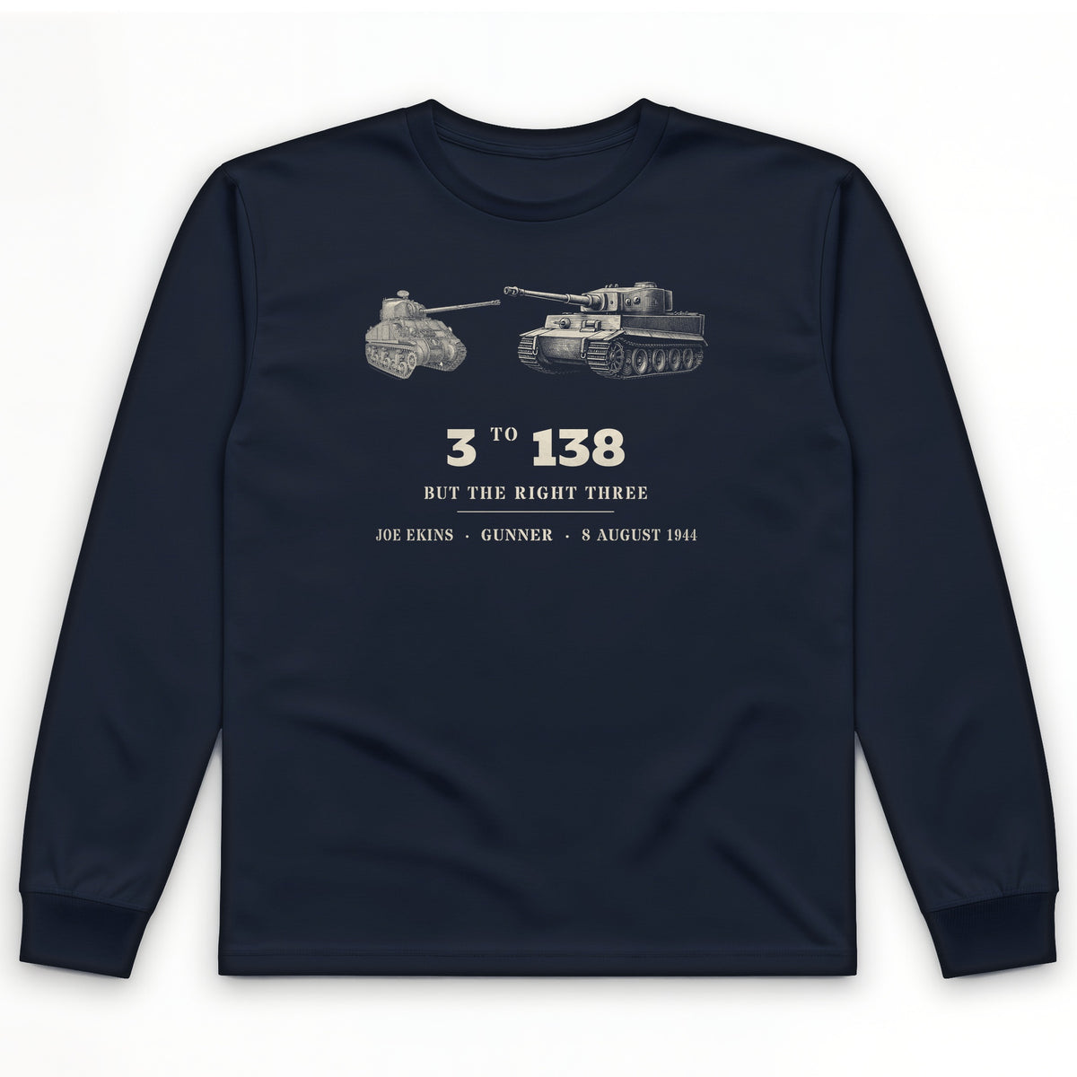Ekins 3 To 138 Long Sleeve T-Shirt