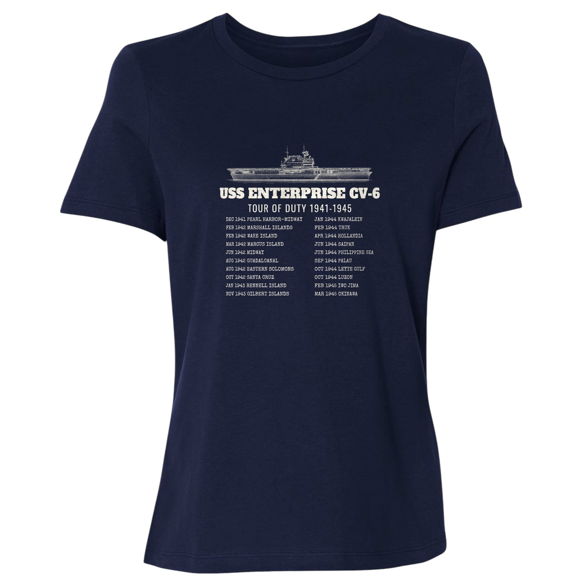 Enterprise Tour Of Duty Women's T-Shirt